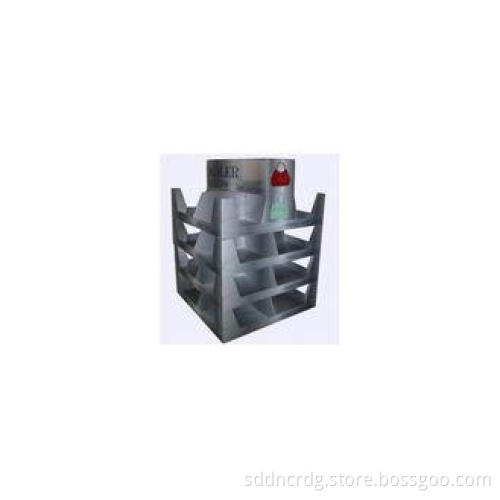Grey Multipurpose Cardboard Floor Display Racks For Store ,